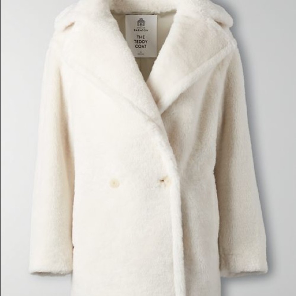 Aritzia Teddy Coat Short - Picture 1 of 6